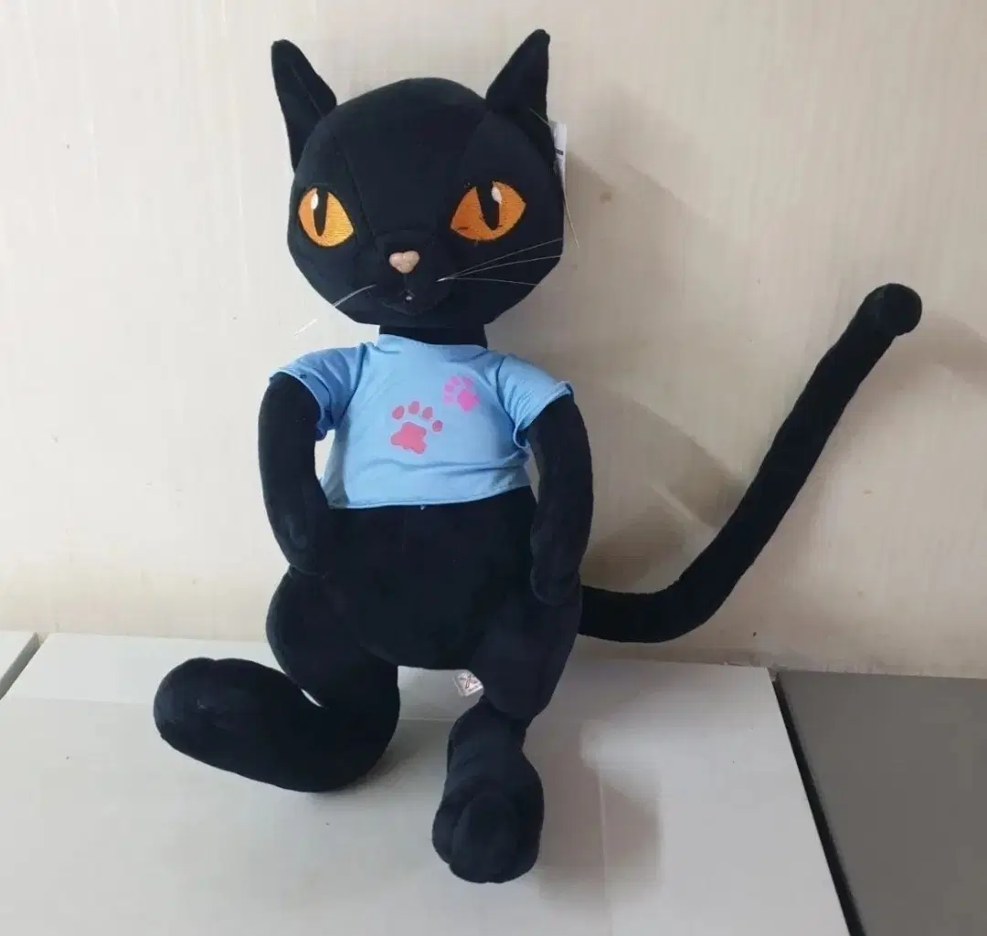 새것 엑토프 블랙고양이인형 Popo Cat(포포 캣) 고양이인형