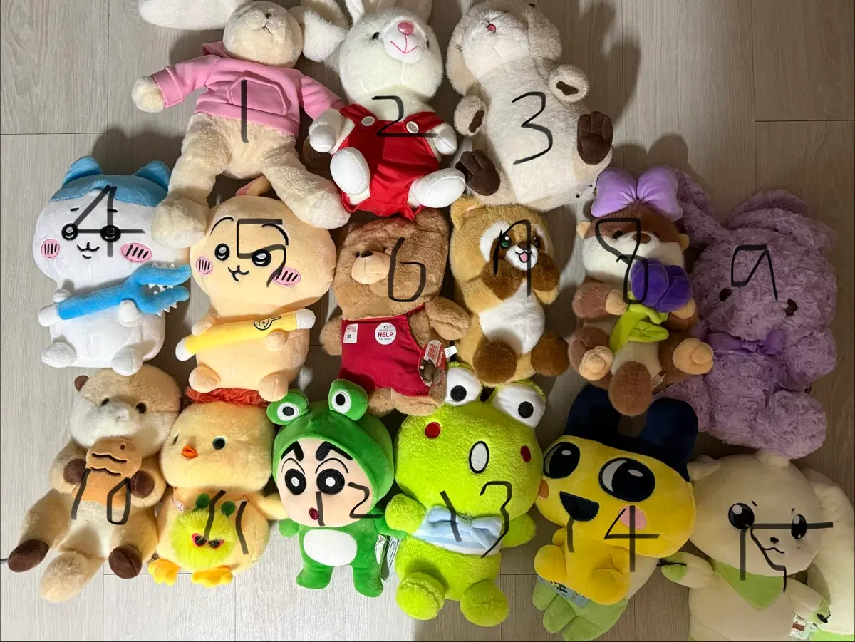 귀여운 인형들