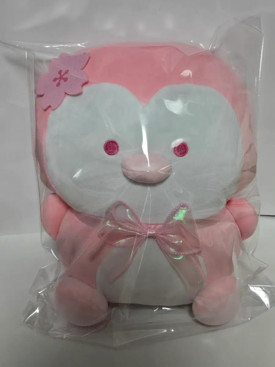 [새상품]츠부라나 히토미 벚꽃 펭귄 인형