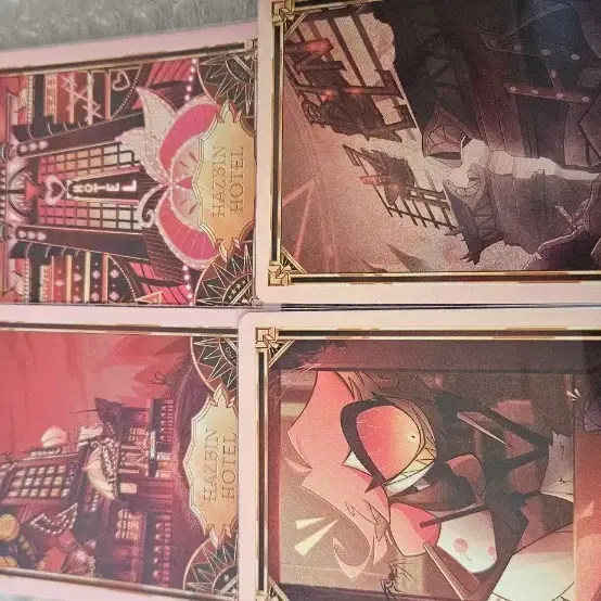 Hazbin Hotel Trading Card Turf War Valentino Nifty Pink Foil
