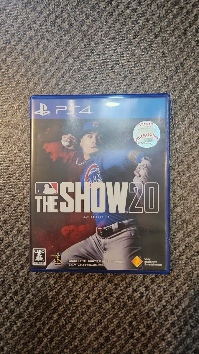MLB 더 쇼 20 PS4 게임 영어지원 일판