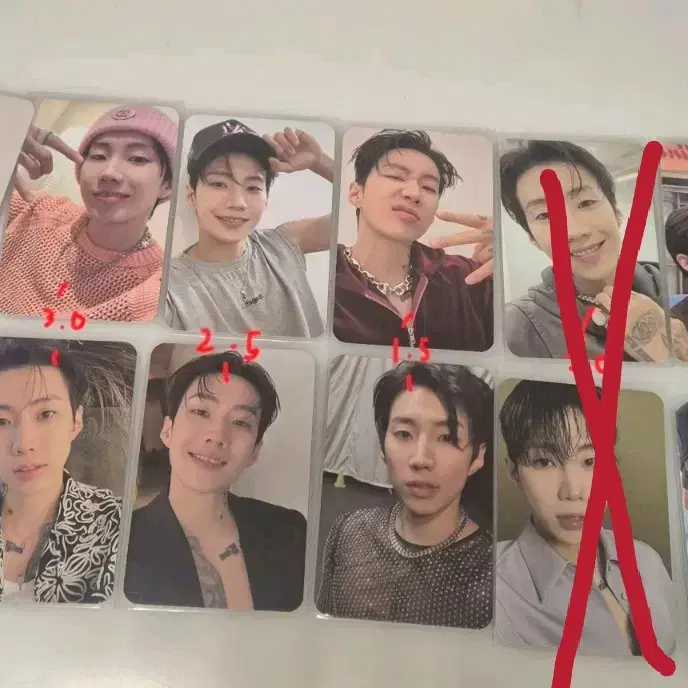 박재범 포카 포토카드 판매