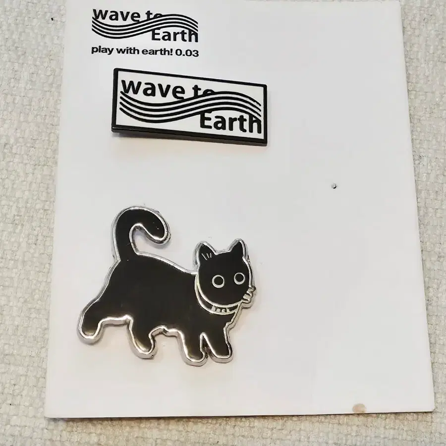 Wave to Earth 웨이브투어스 0.03 Play with earth! MD 핀 뱃지 세트