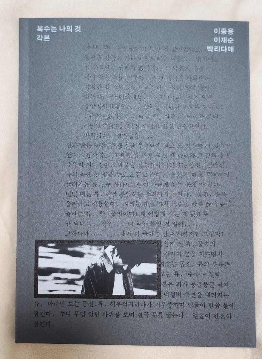 복수는 나의 것 각본
