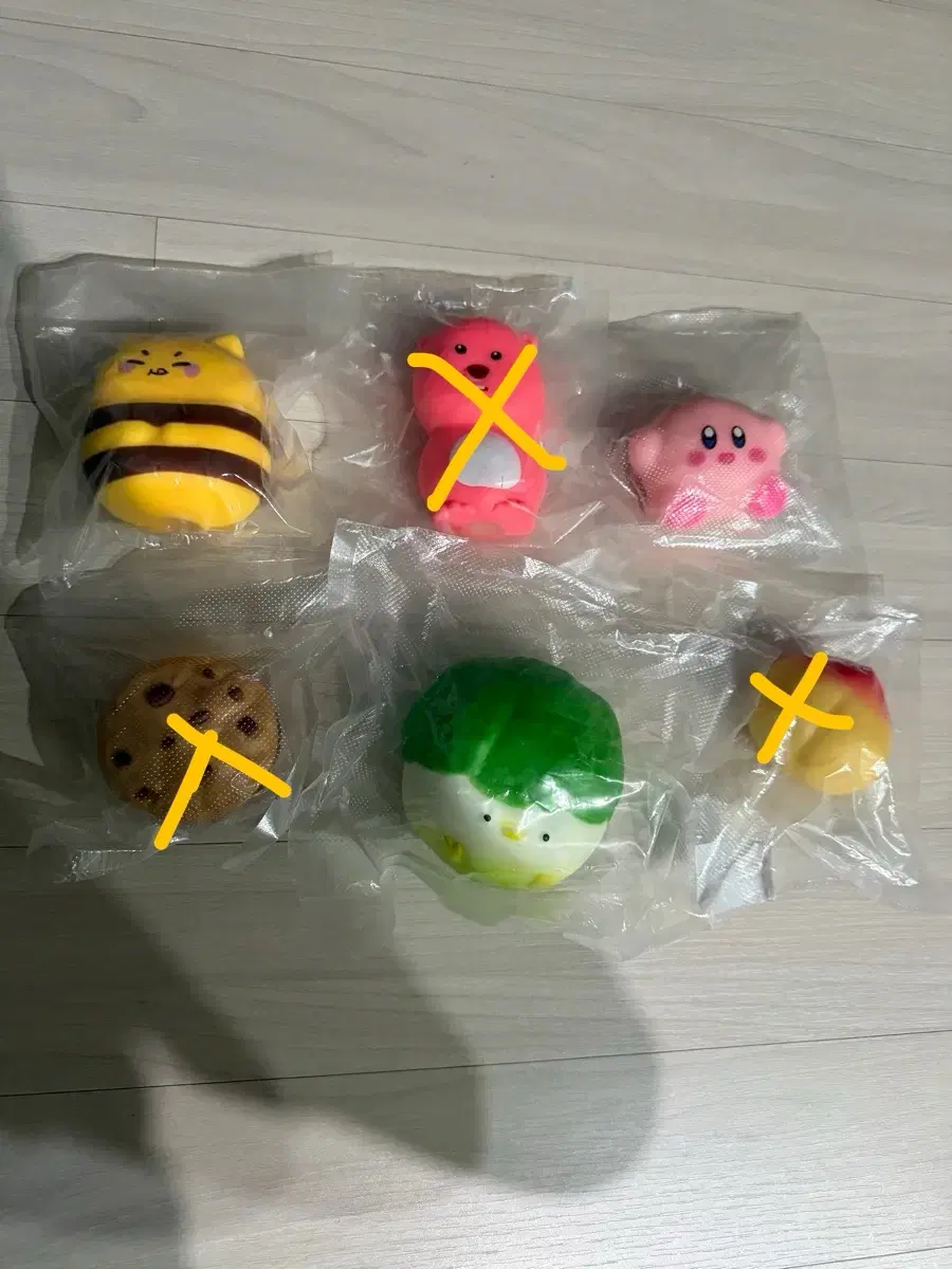 (중고) 크런치 슬랑이 꿀벌 배추오리 커비 일괄 개별
