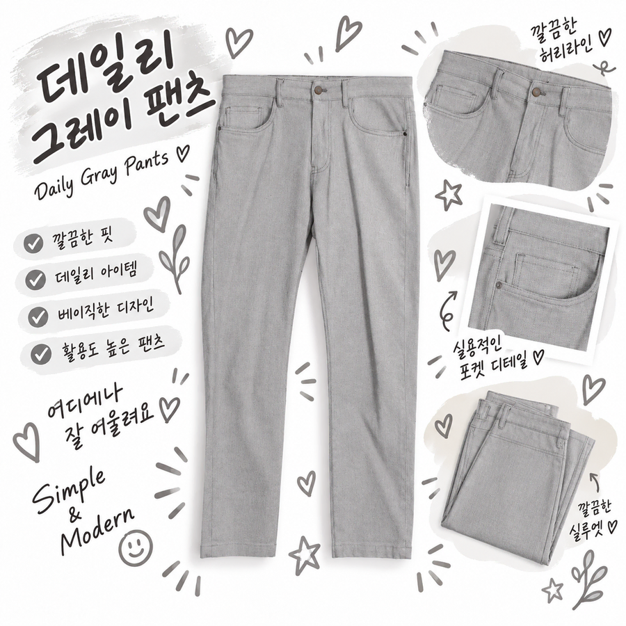 남성32/ 자라 패턴 팬츠 바지 GY 37-107