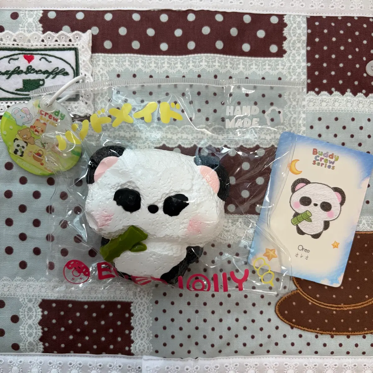 everjolly 에버졸리 버디크루 시리즈 동물 판다 말랑이 스퀴시