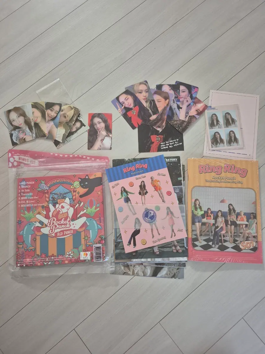 로켓펀치 링링 앨범 포토카드 굿즈 세트 배송비포함