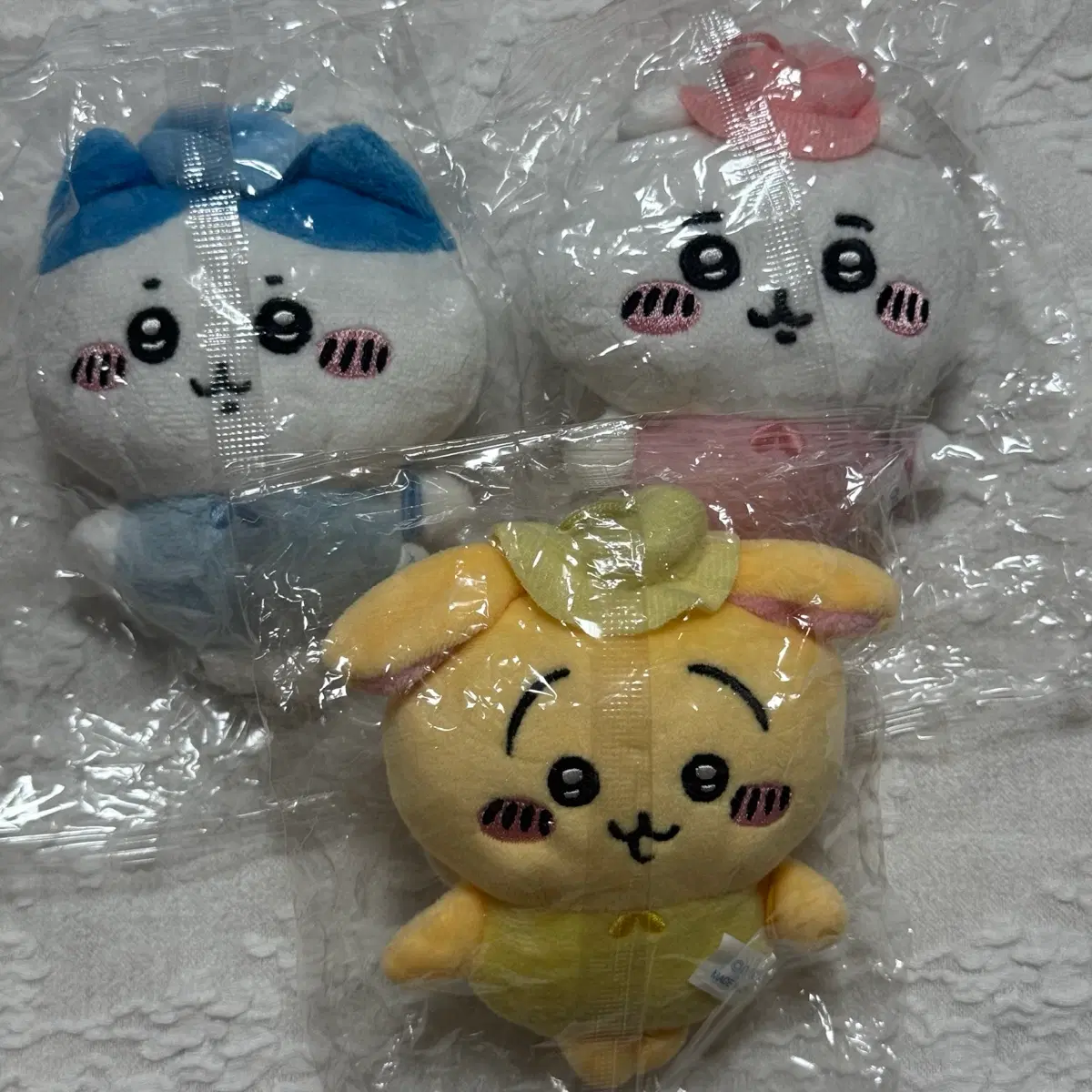 먼작귀치이카와 요정 누이 3종 세트 치이카와 우사기 하치와레