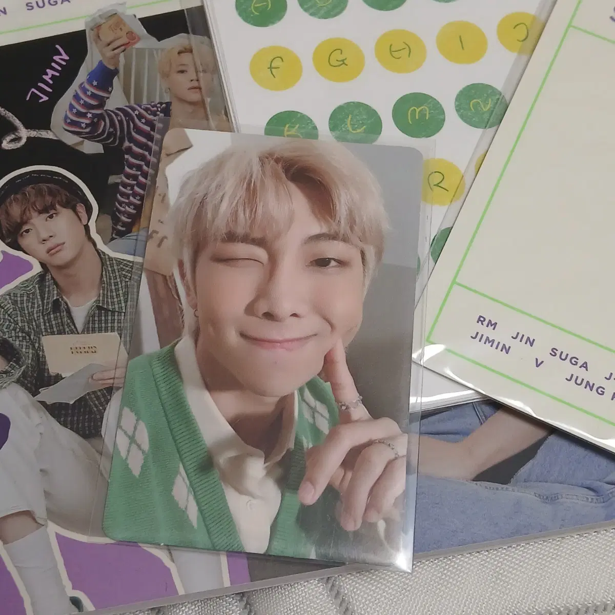 방탄소년단 BTS 데코키트 RM 급처