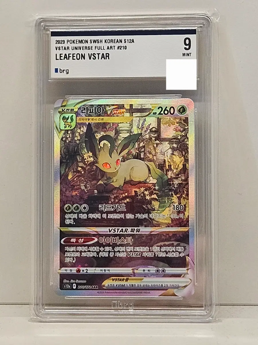 BRG 리피아 VSTAR SAR 9등급(MINT)