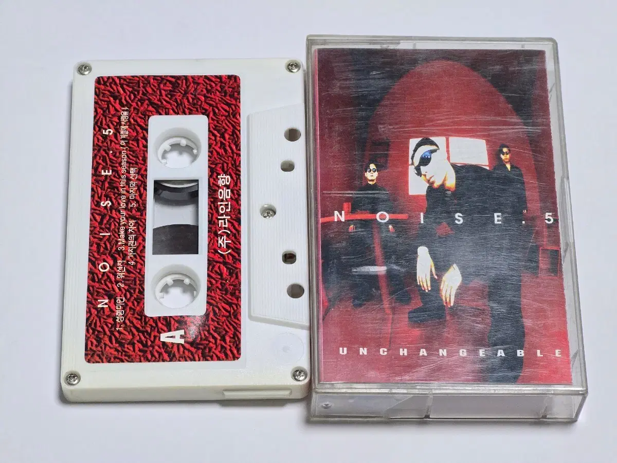 노이즈(Noise) 5집 - Unchangeable 카세트 테이프 (성형미인 수록)