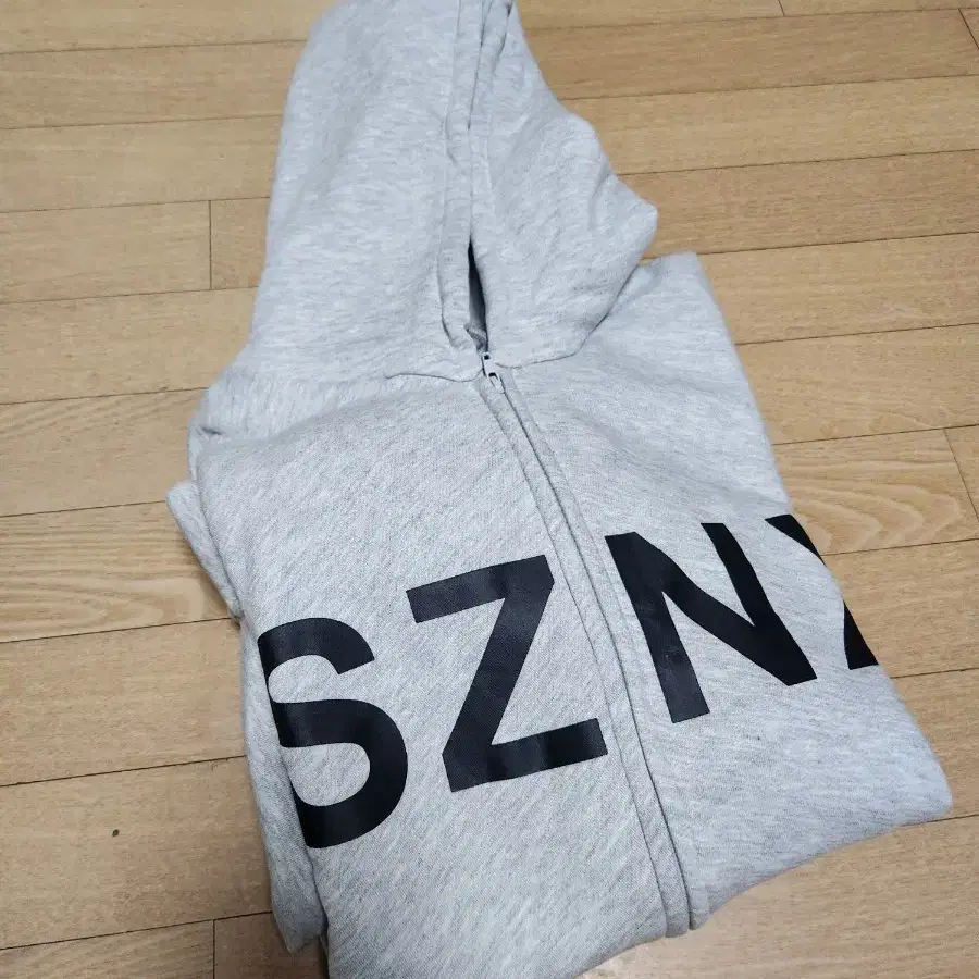 YEEZY HD-10 SZNX 후드 집업 그레이