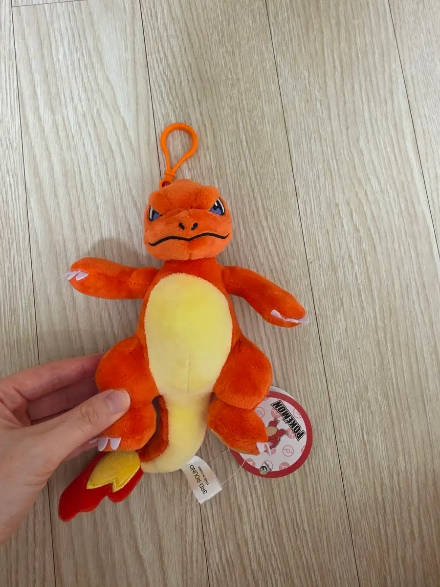포켓몬스터 리자드 13cm 인형 키링