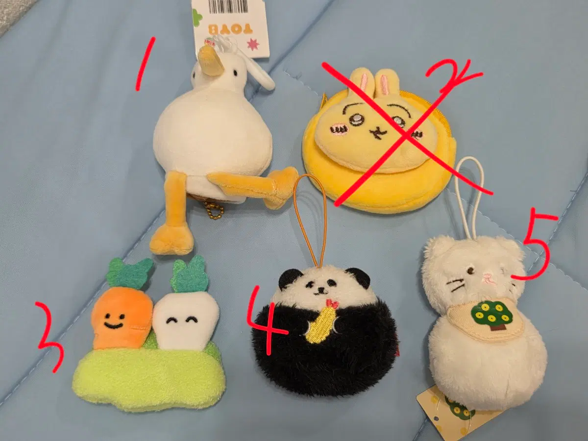 인형 개당 천원! 네고가능!