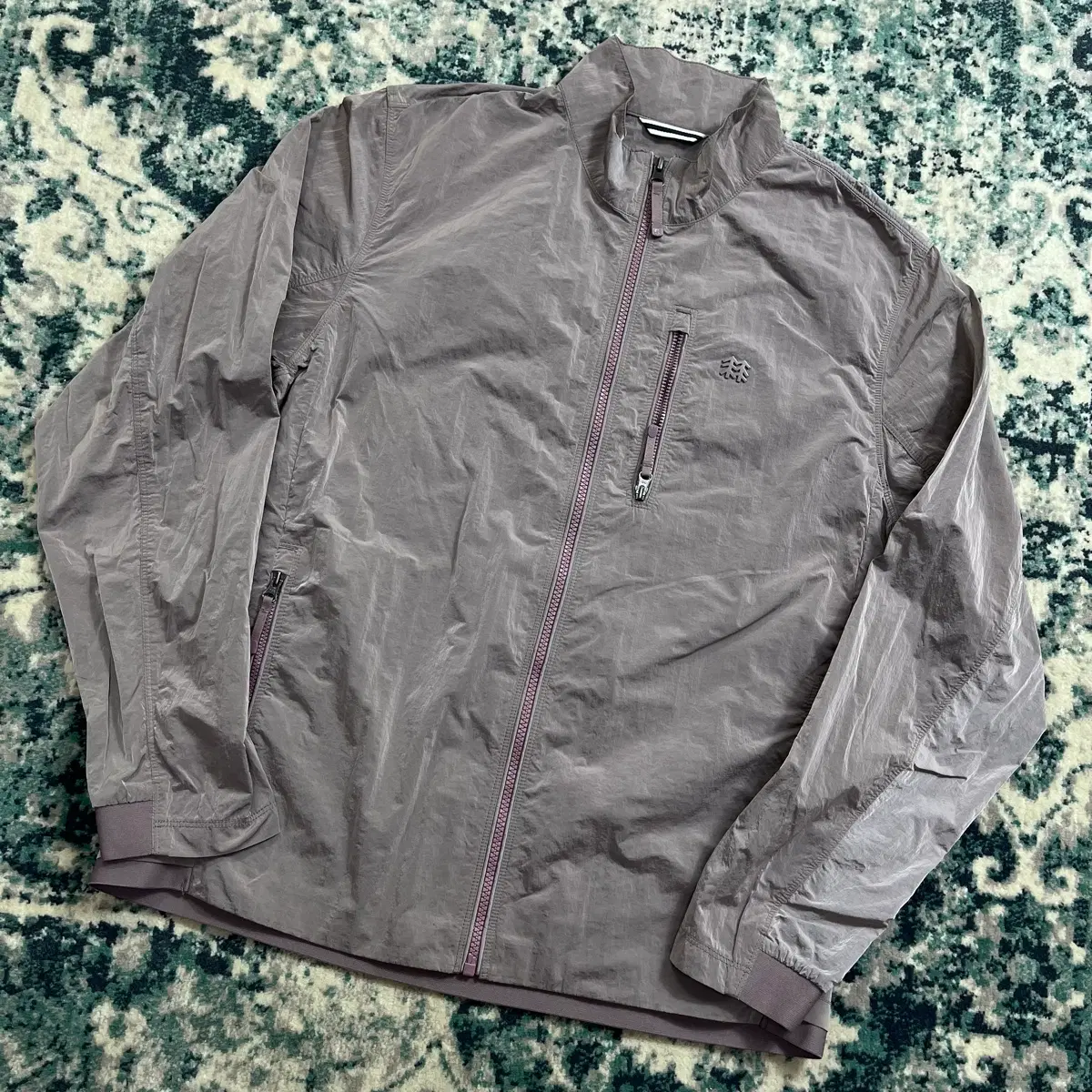 Kolon Sport 코오롱 나일론 바람막이 집업 자켓 L