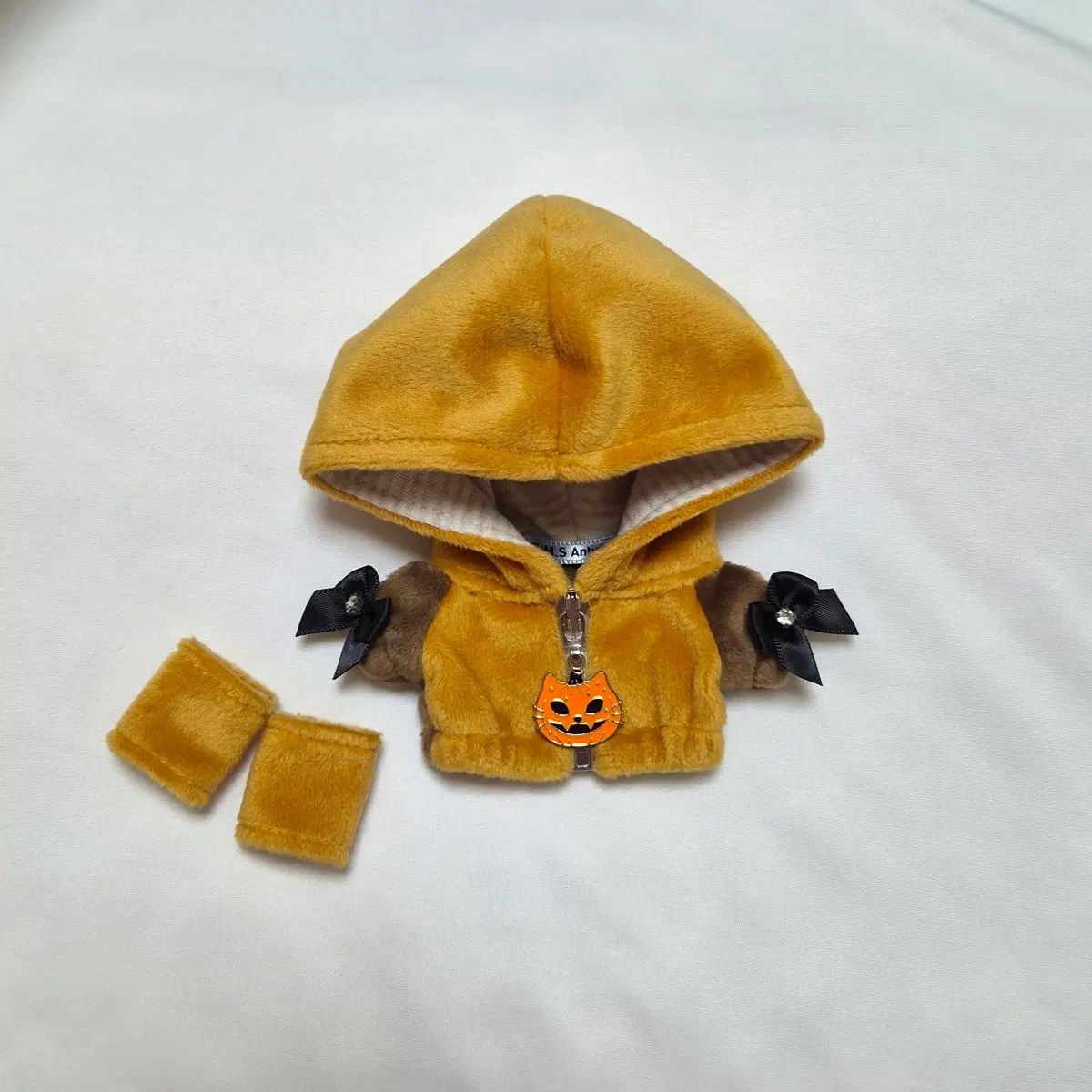 [할로윈]10cm 인형옷 무속성 솜인형 국내옷장 DMS 호박초코후디