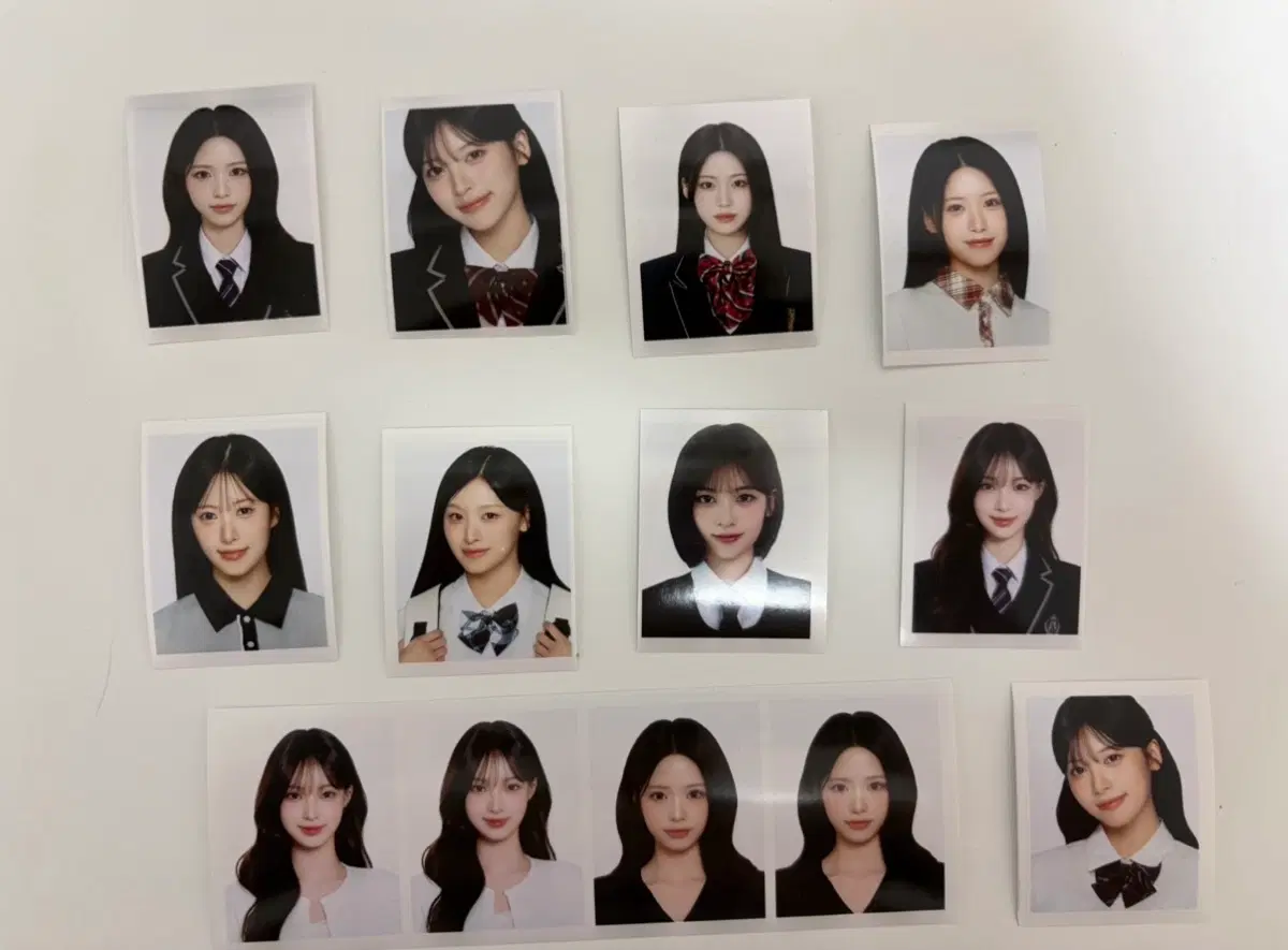 리센느 증명사진 8장 일괄