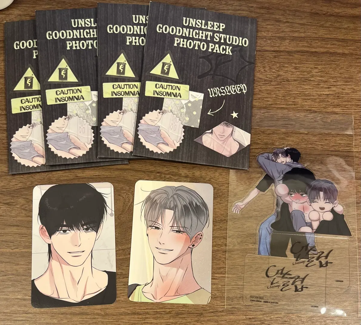 레봄 언슬립 사진팩 + 메뉴 특전