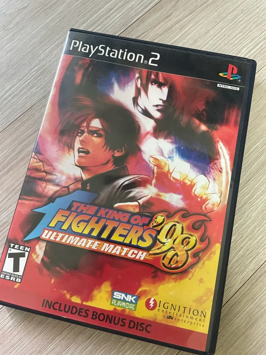 (PS2) 플스2 킹오브파이터즈(kof) 98 얼티메이트 매치 레트로 게임