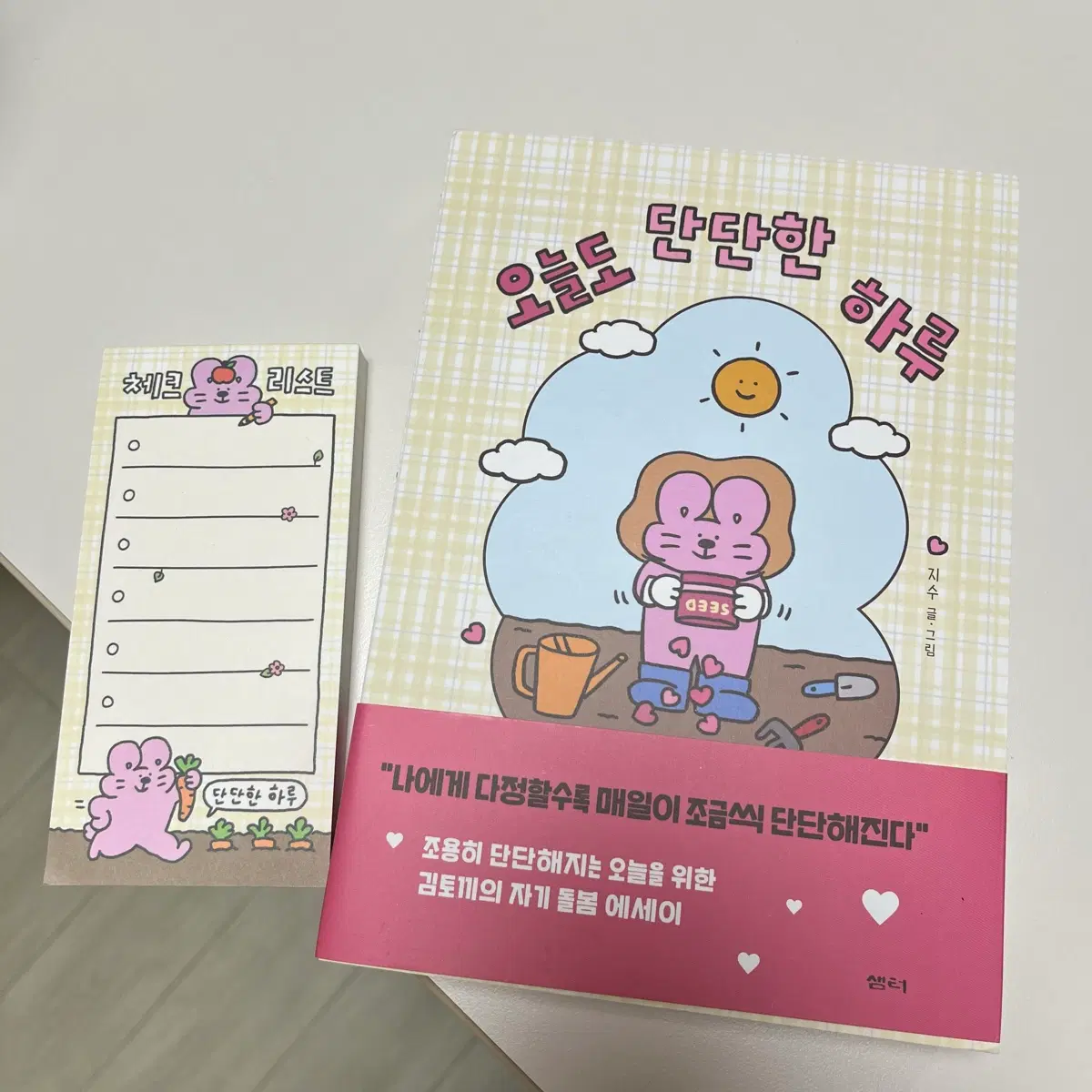 김토끼 <오늘도 단단한 하루> 새상품