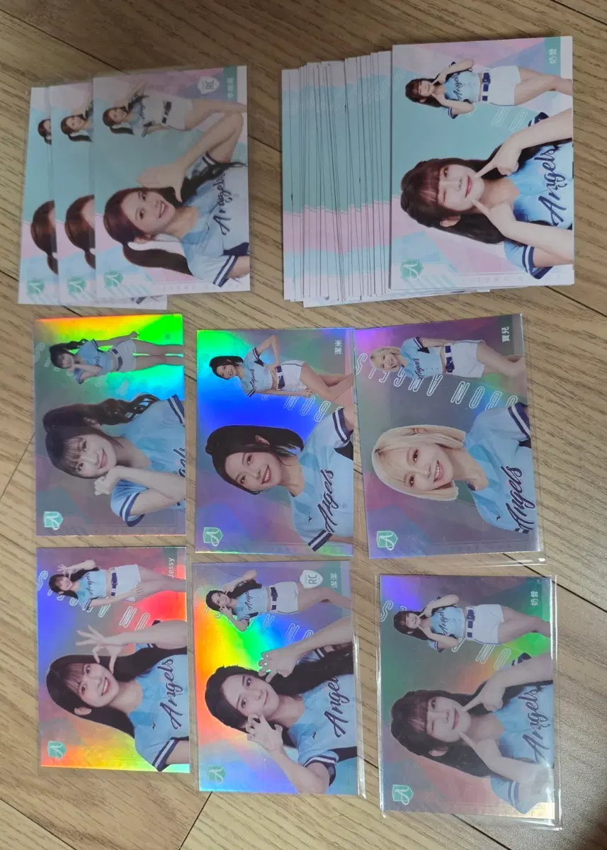 대만 치어리더카드 40여장