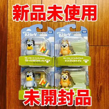 미개봉 새상품 블루이 피규어 세트 4종 세트