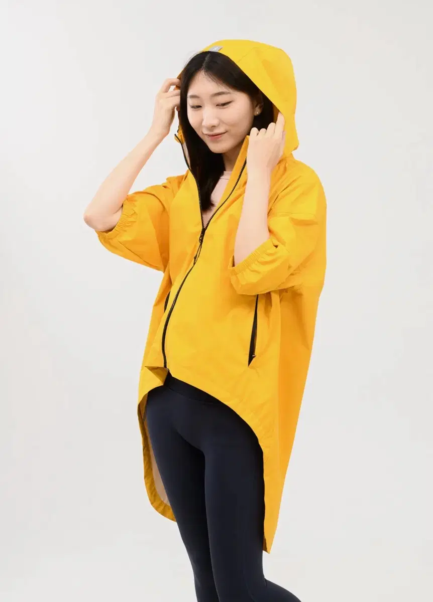 뿌야 에어러블 재킷 옐로우