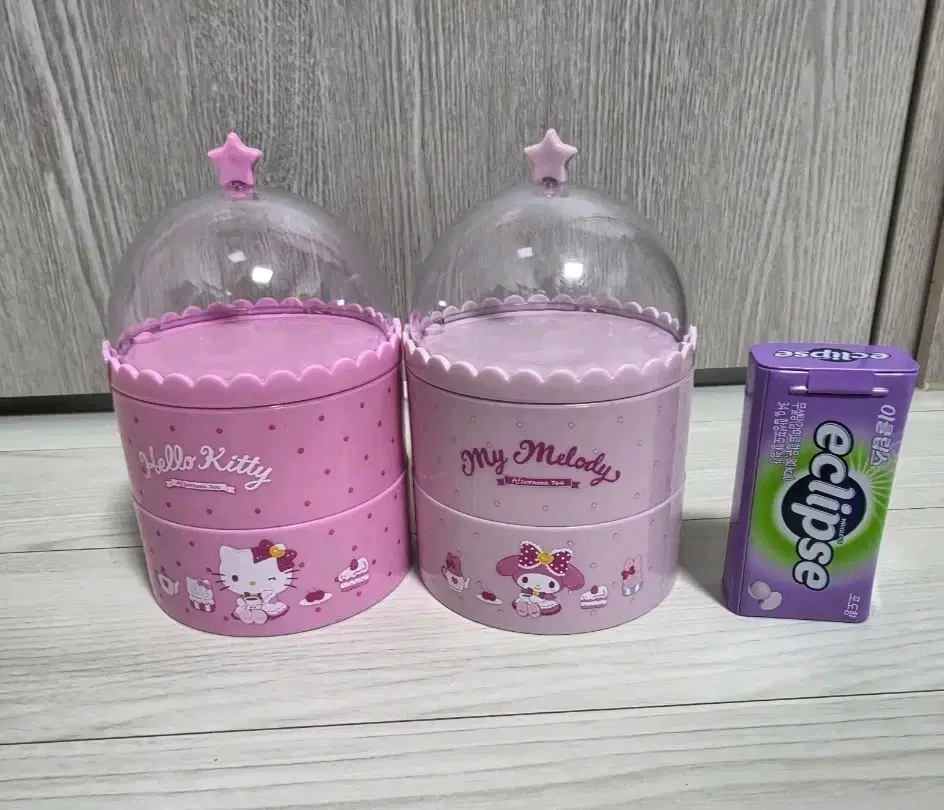 미니소 키티,마멜 수납함 일괄판매