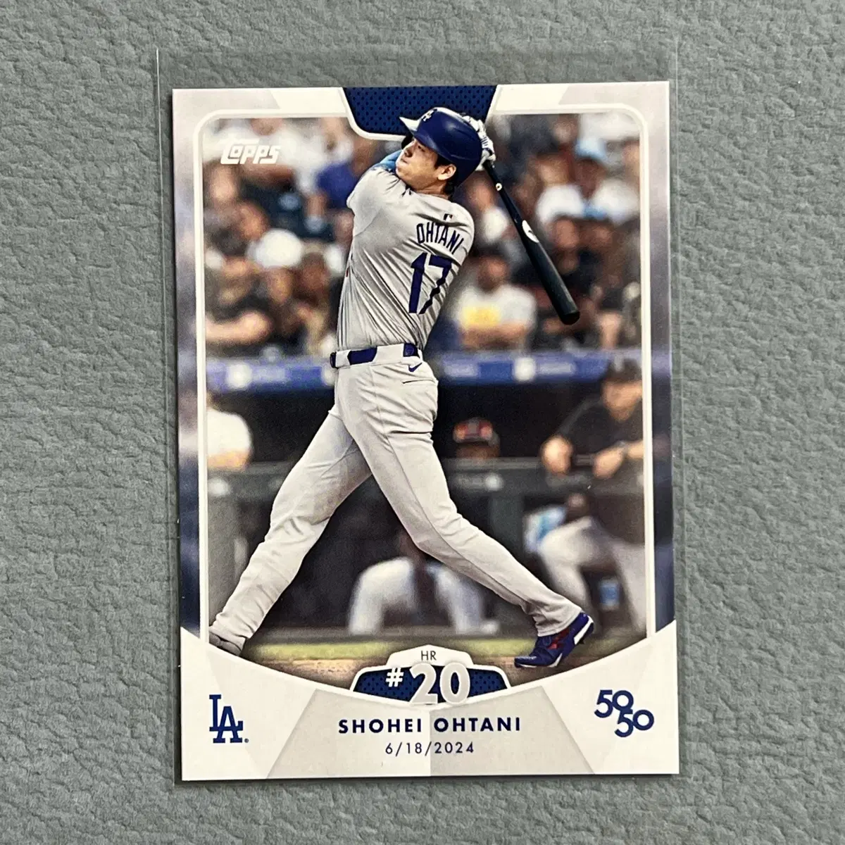 MLB)2024 탑스 LA다저스 오타니 50/50기념 (20홈런)