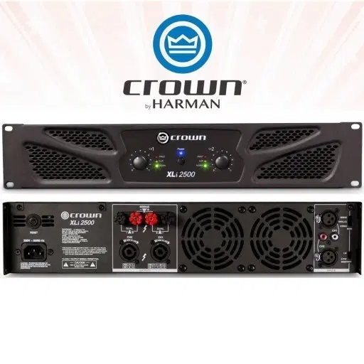 크라운 xli2500 xli-2500 파워앰프 판매