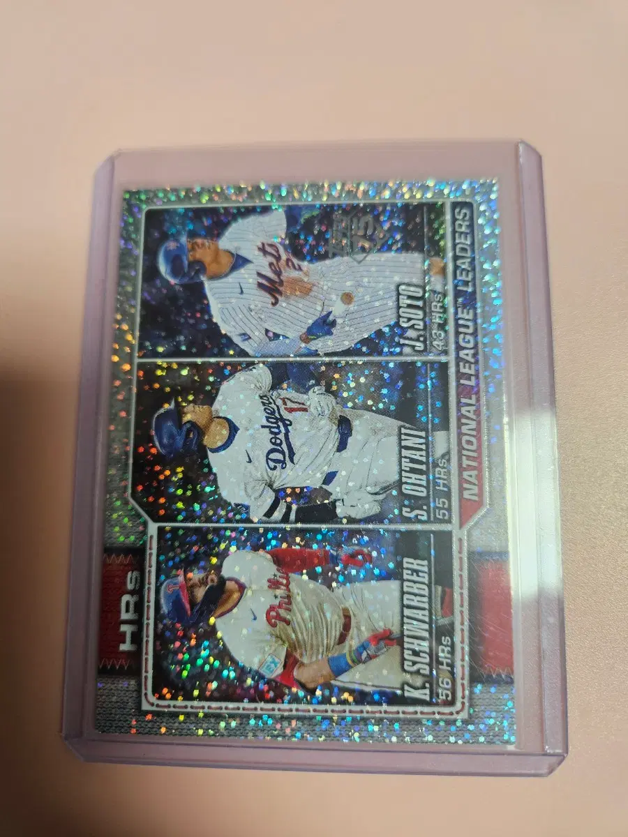 오타니 2026 Topps 홈런 리더 Foil 슈와버 소토