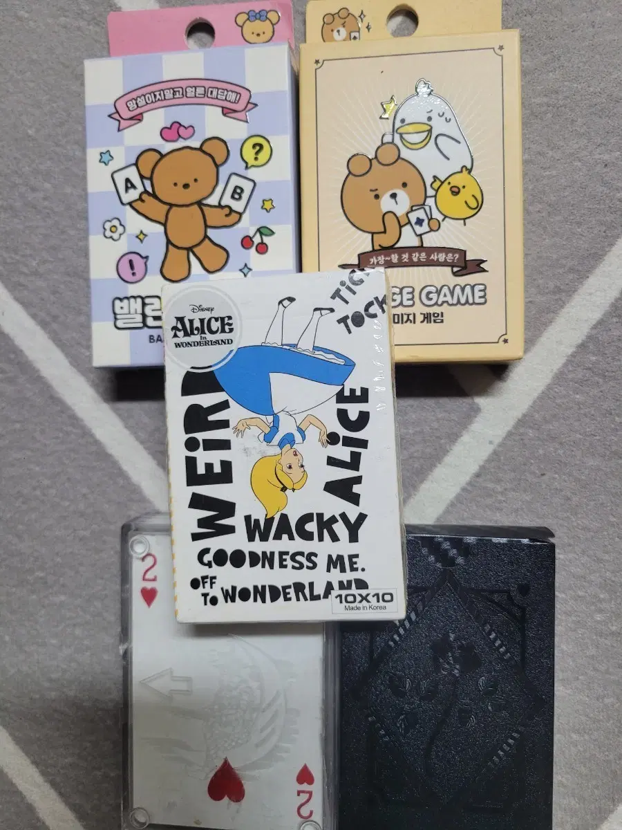 카드 게임 세트 앨리스/ rilakkuma