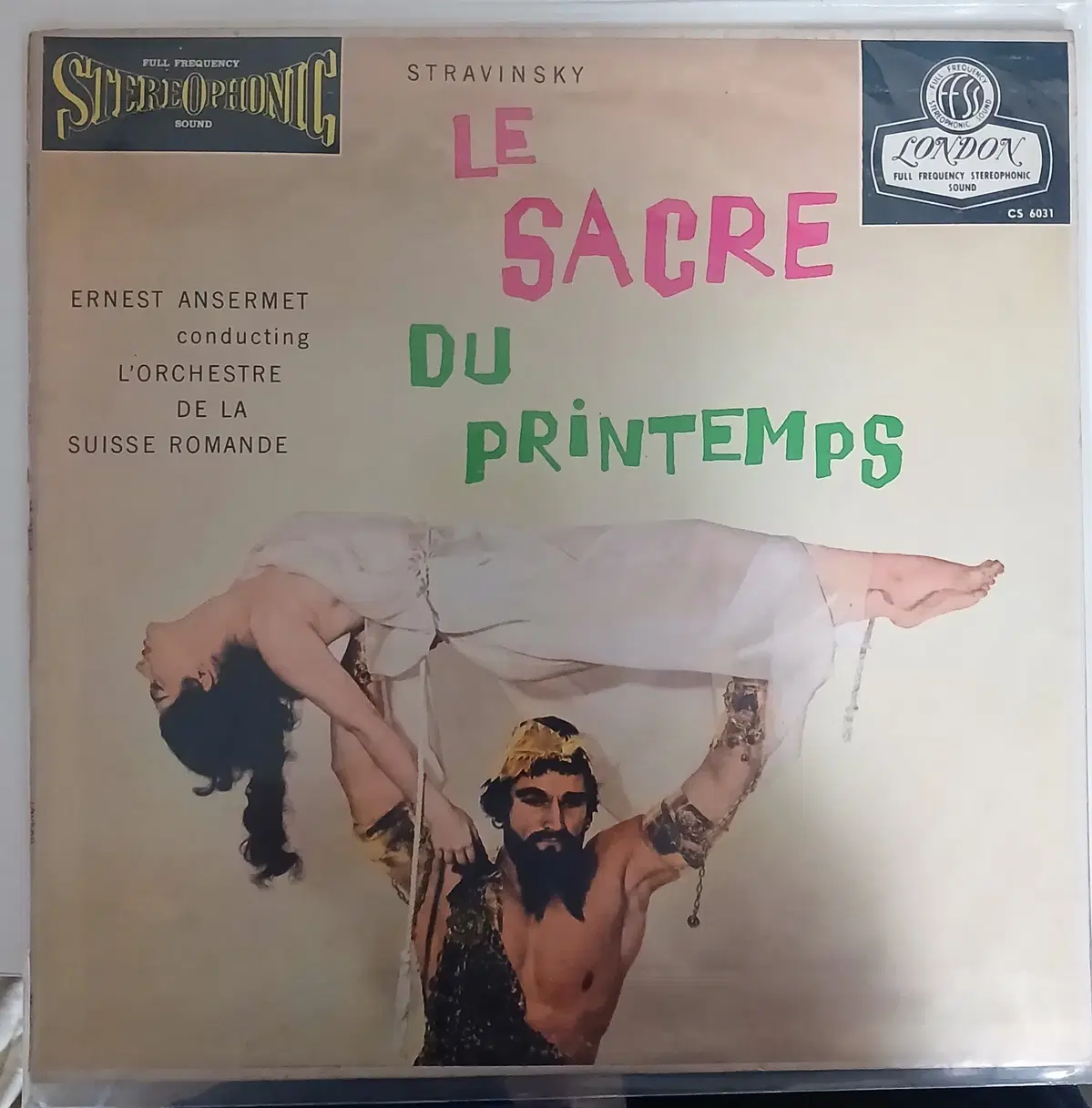 Igor Stravinsky 이고르 스트라빈스키  봄의 제전 Le Sacre Du Printemps (US LP)