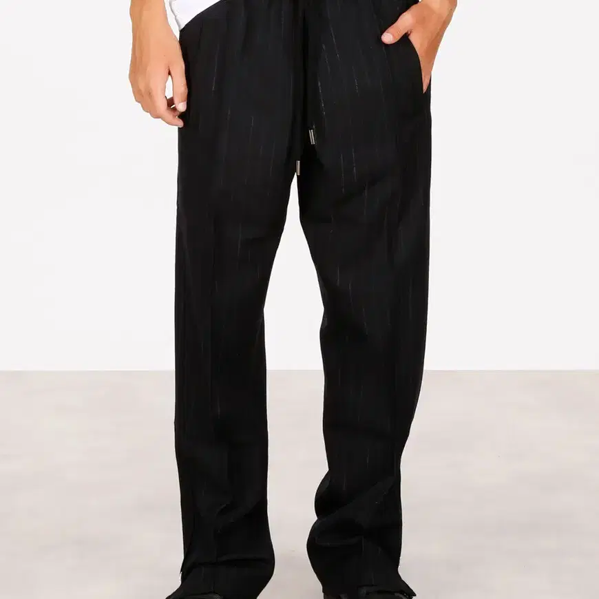 PALM ANGELS pinstripe OPEN SIDE trousers
