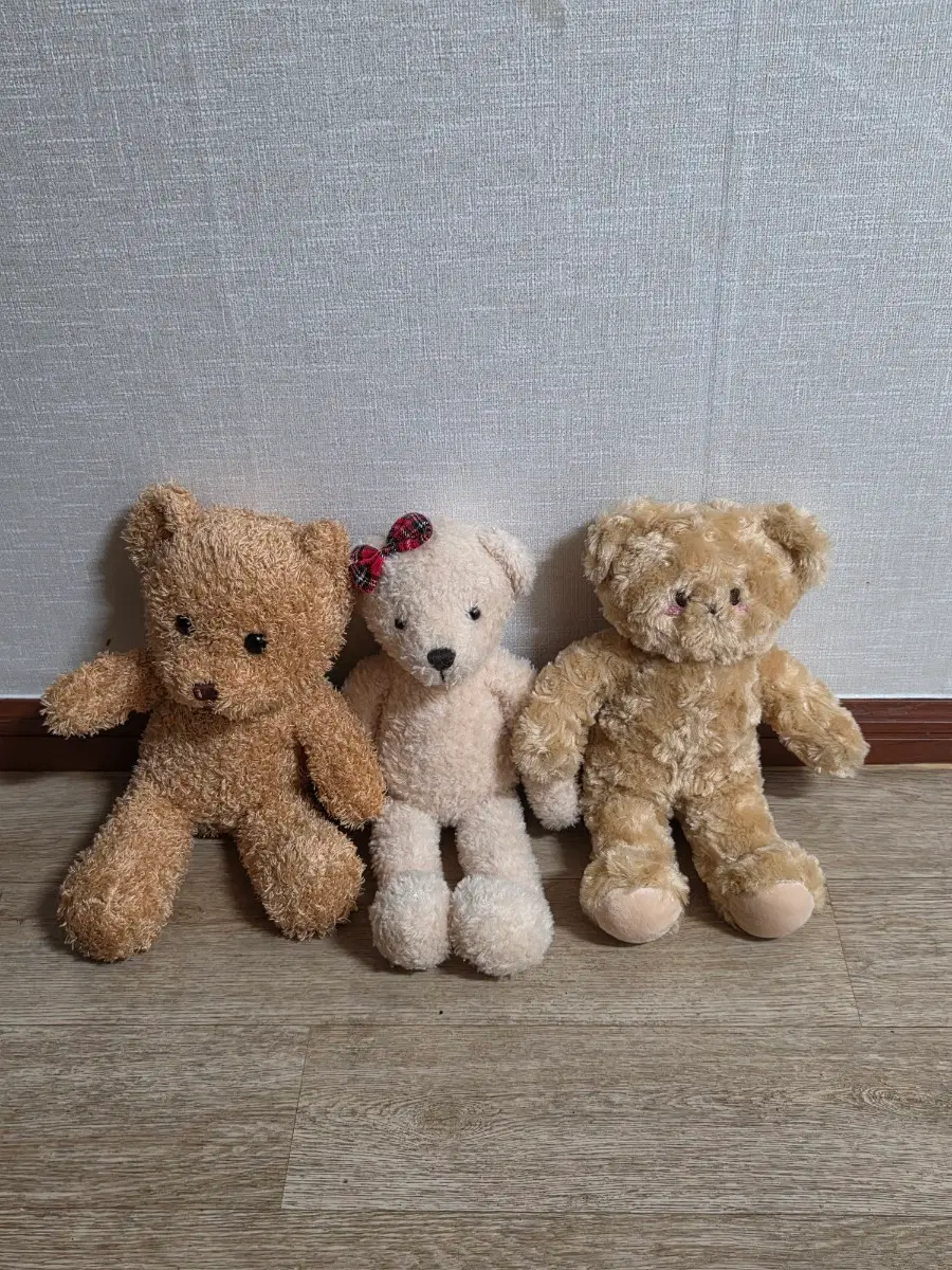 곰인형 정리판메 세트