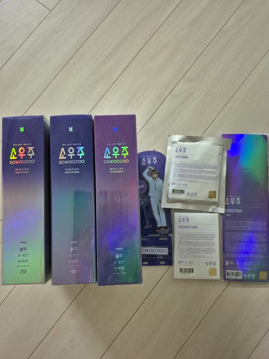 BTS 2021 MUSTER 소우주 DVD/Blu-ray 3종세트 배송비포함