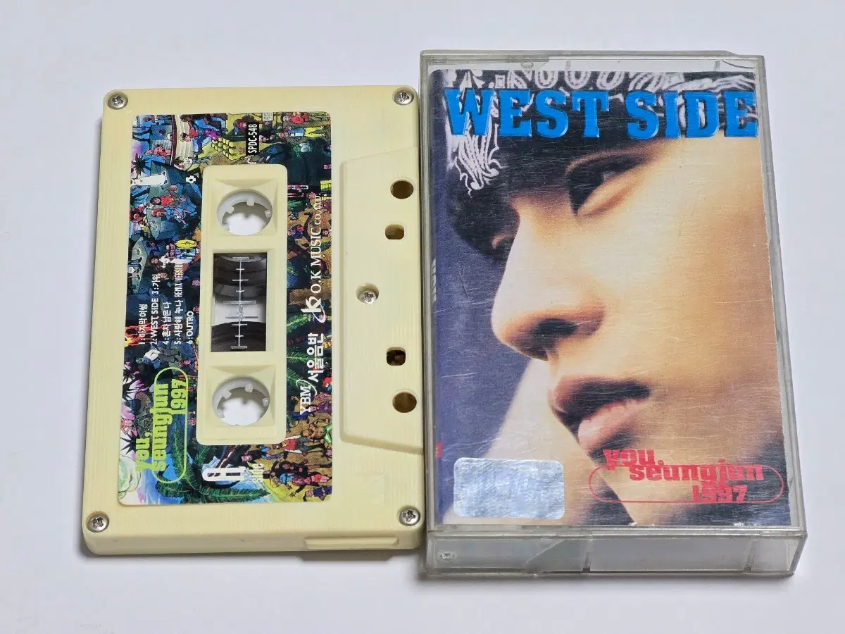 유승준 1집 West Side (가위, 사랑해 누나) 카세트테이프