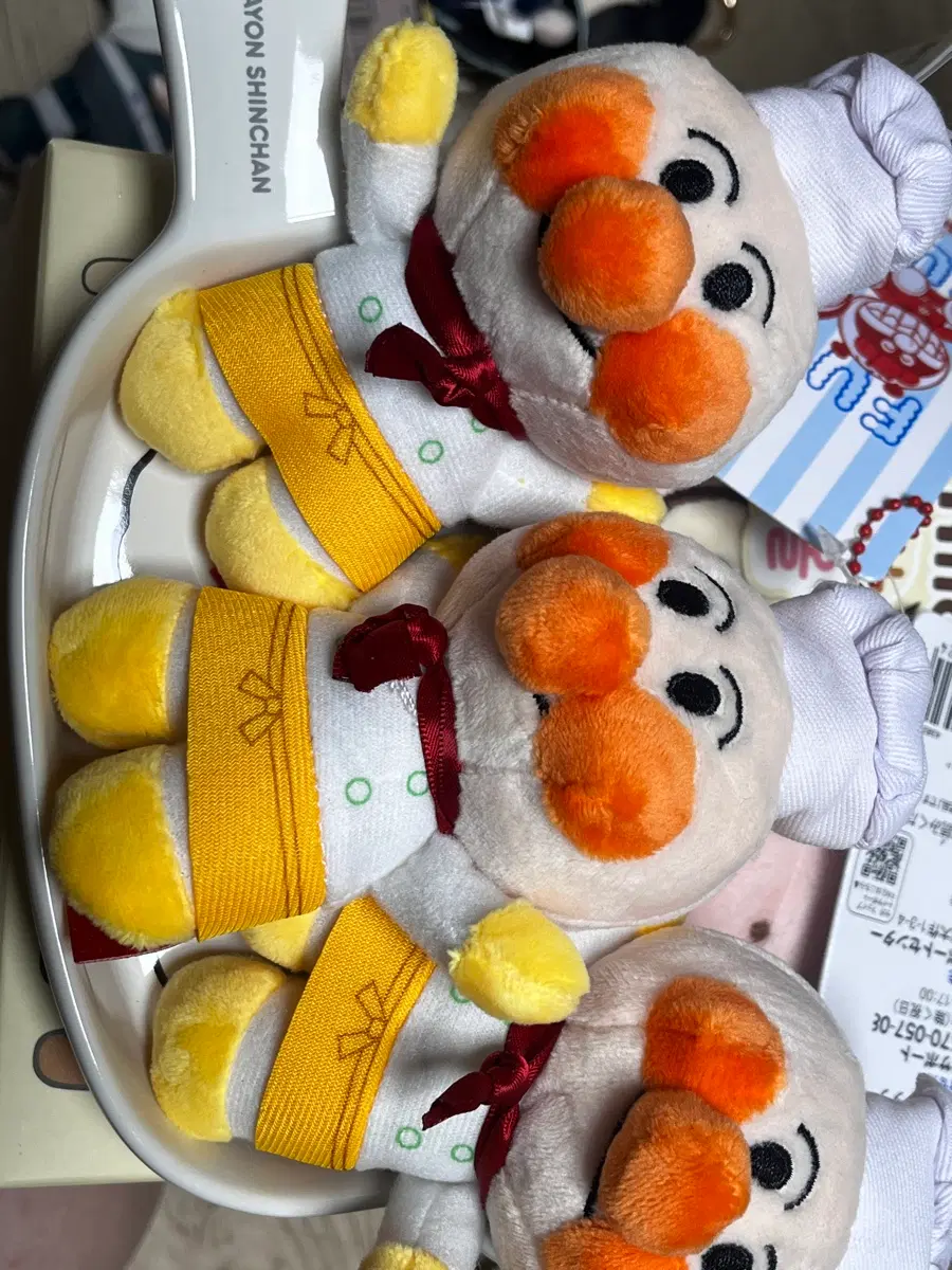 새상품) 호빵맨 요리사 빵모자 셰프 인형 키링