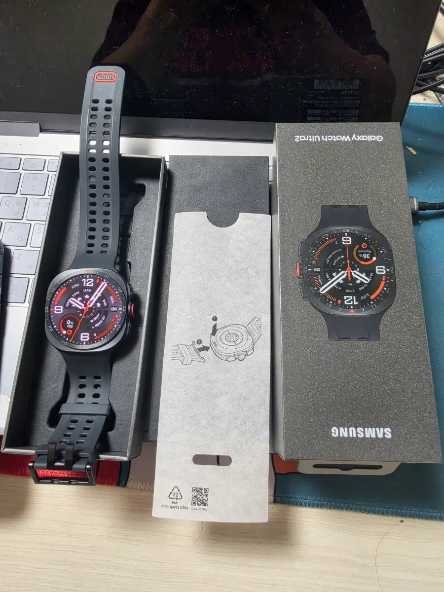 삼성 갤럭시 워치 울트라2 티타늄 그레이 자급제 새제품급