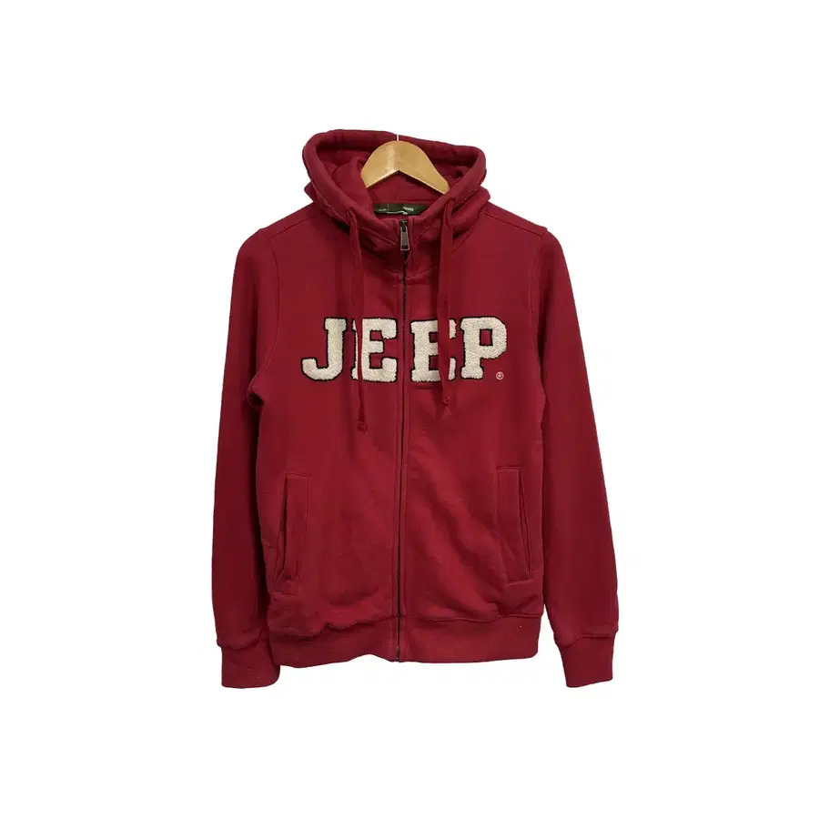 [90] 지프 JEEP Y2K 스펠아웃 레터링 로고 후드집업