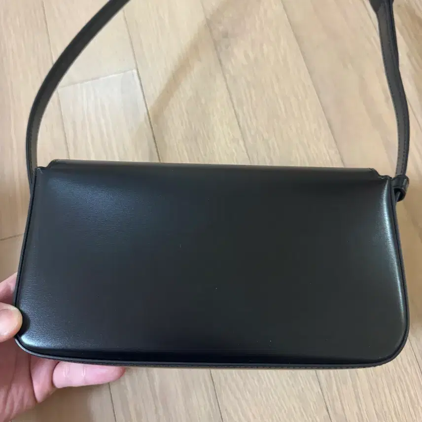 셀린느 셀린느(celine) 숄더백 클로드 샤이니 카프스킨 블랙 사진 7