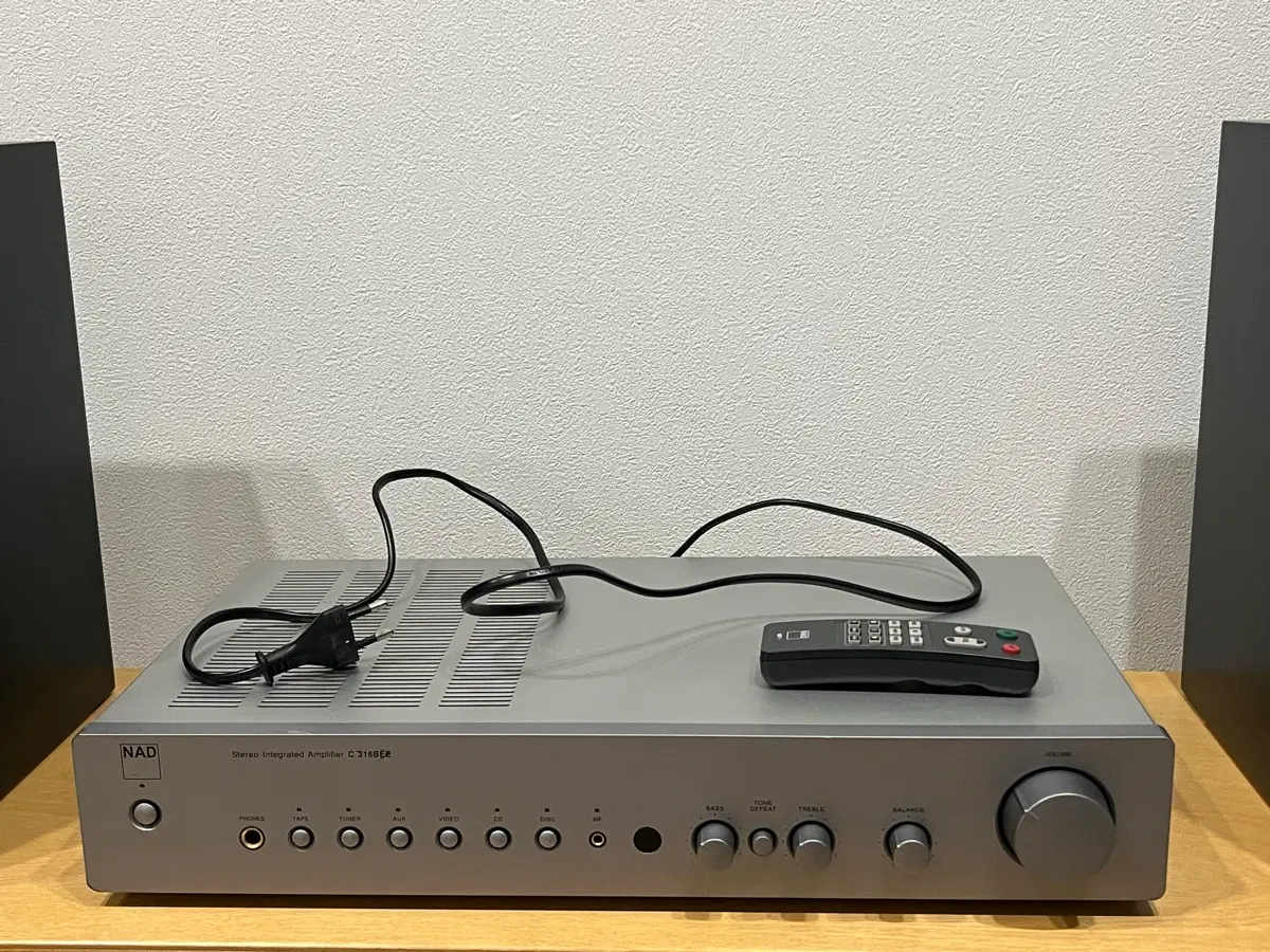 NAD C315BEE 스테레오 인티앰프 + 자비안 스피커 세트