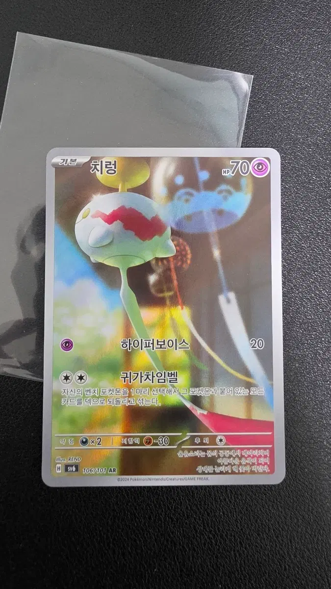 포켓몬 카드 치렁 AR