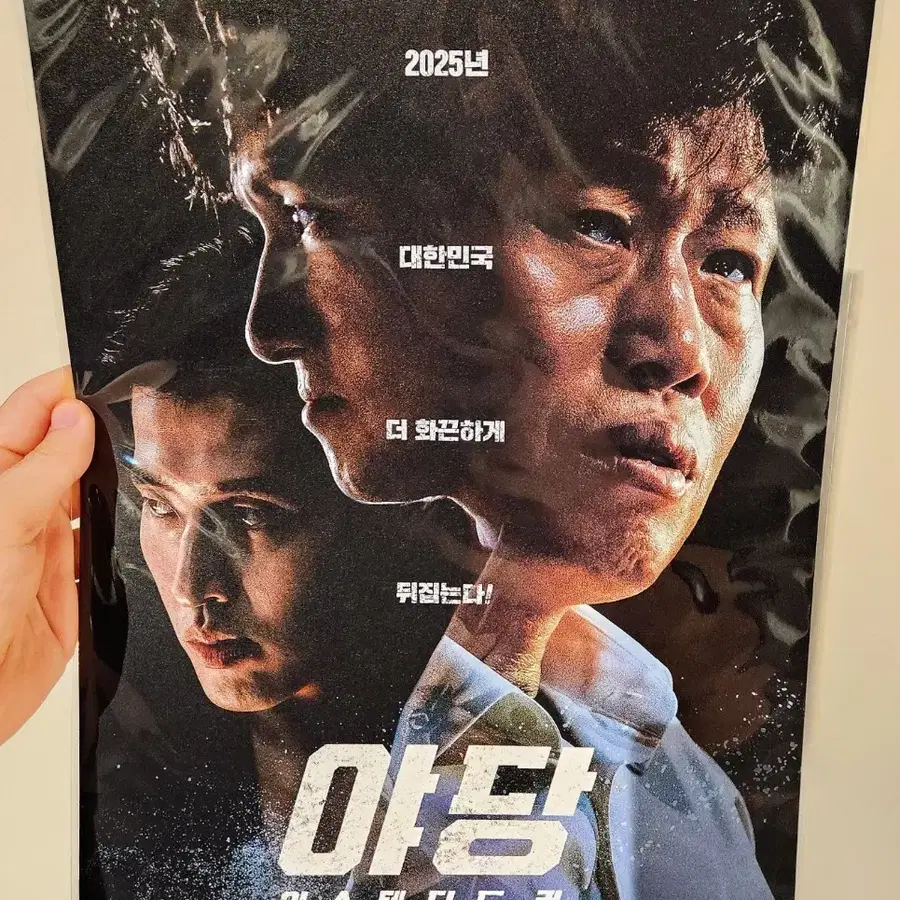 [a3박스포장] 야당 포스터 a3 강하늘 유해진