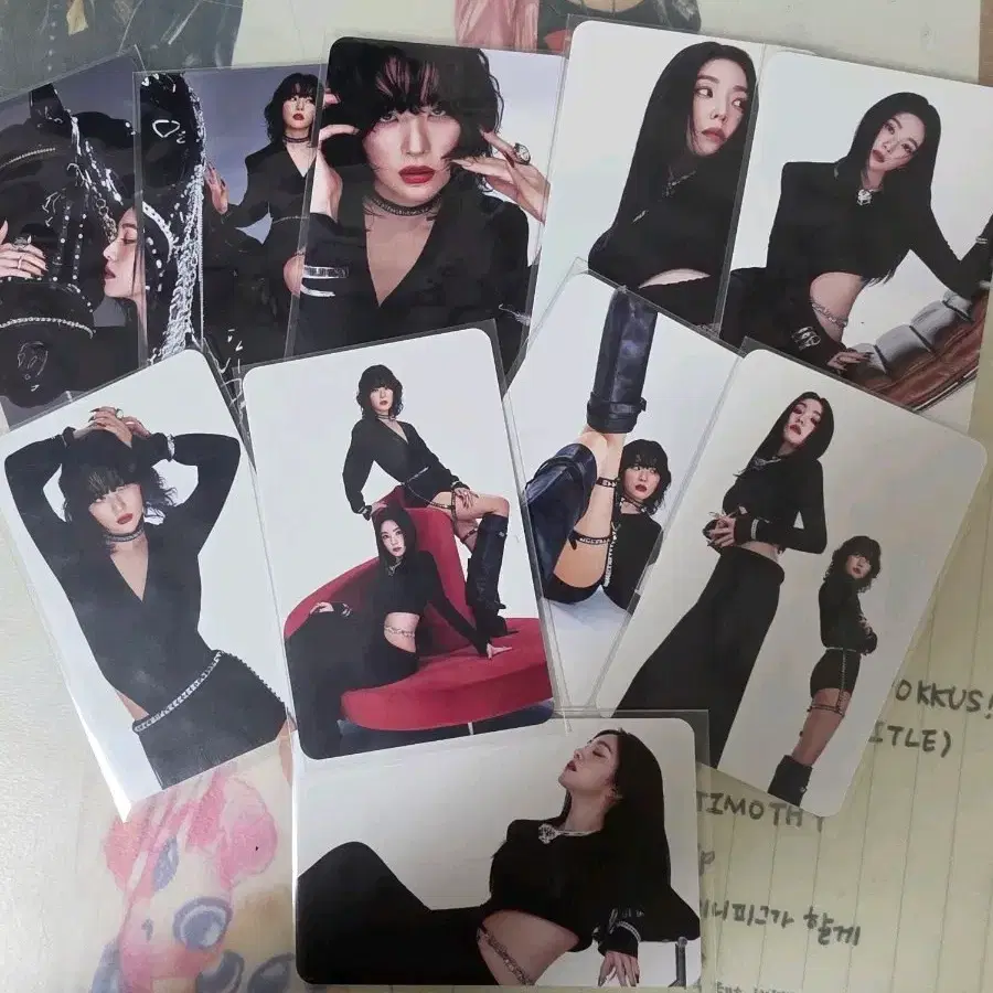 레드벨벳 아슬 틸트 큐알 포카 앨범 버전 기본 포카
