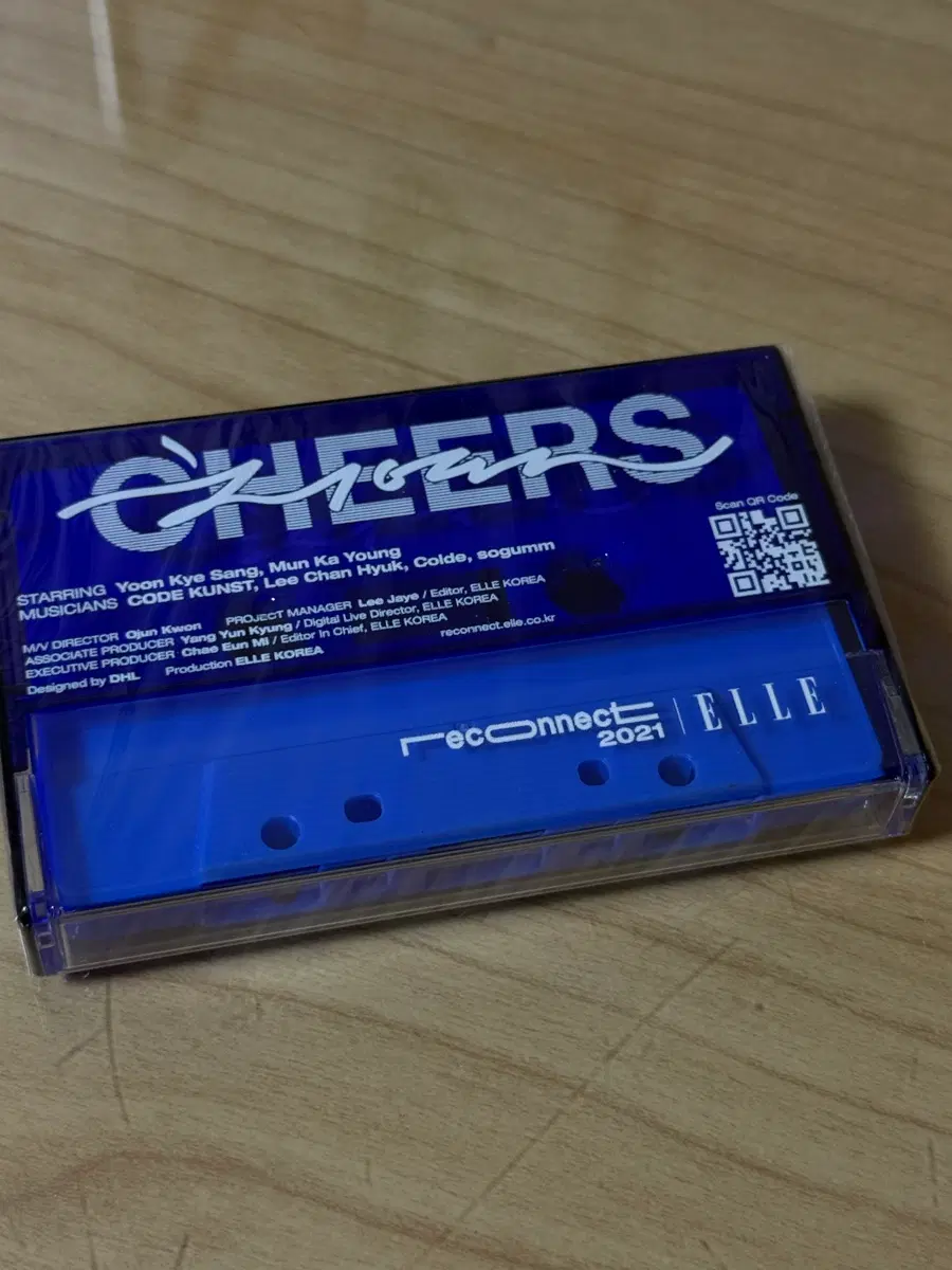 (새제품) 한정판 엘르 리커넥트 치열(Cheers) 카세트 테이프