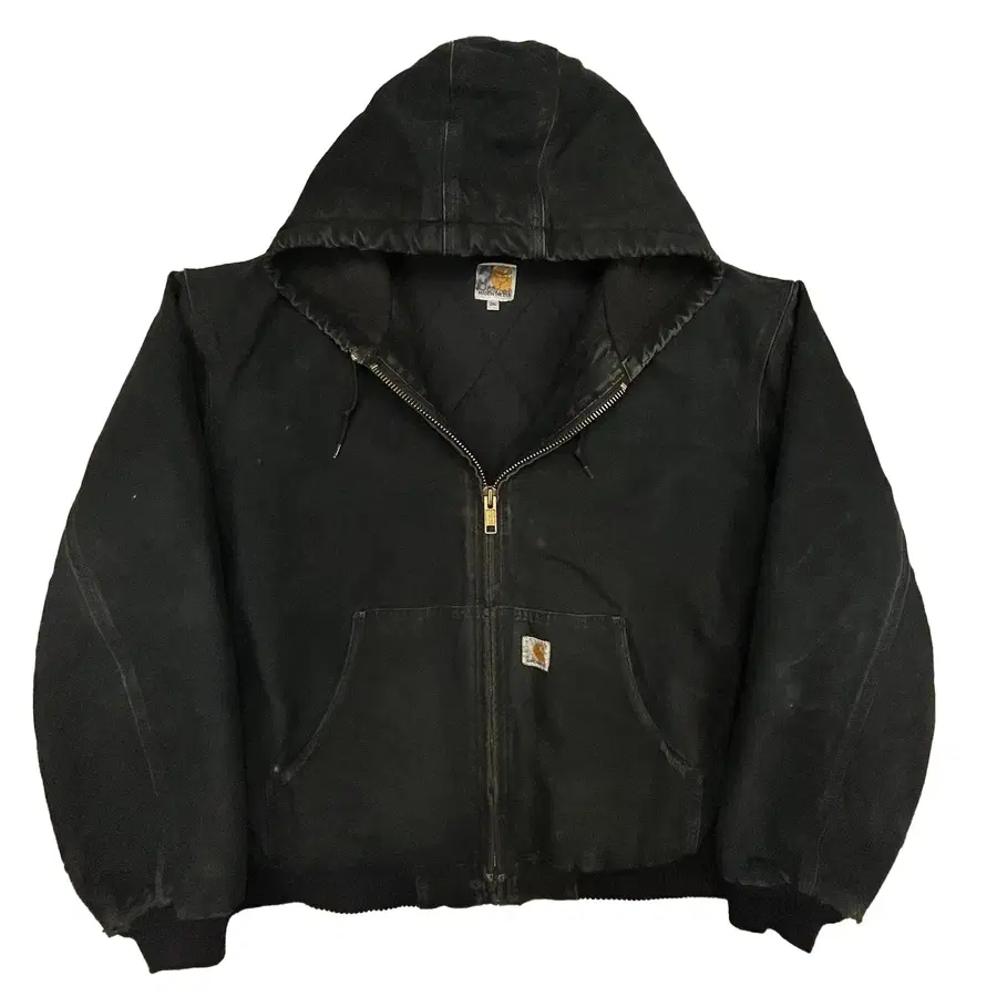 10s 칼하트 J140 후드 자켓 블랙