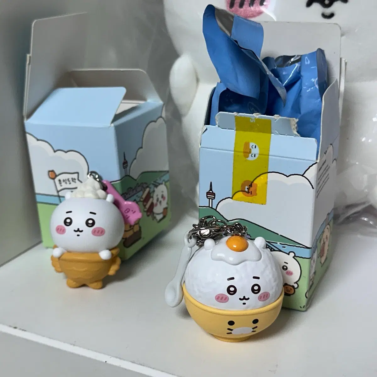 정품 카카오프렌즈 먼작귀 콜라보 키링 정가 이하 양도