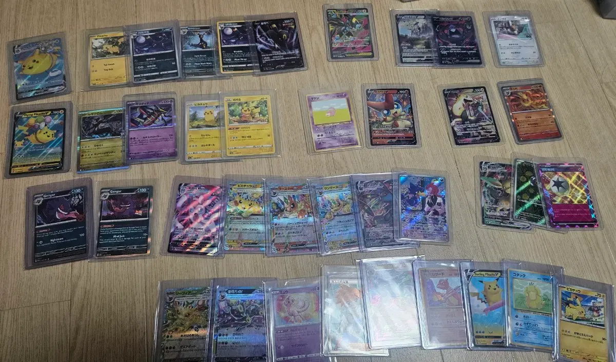 포켓몬스터 tcg카드 싱글 일괄 판매